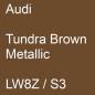 Preview: Audi, Tundra Brown Metallic, LW8Z / S3.